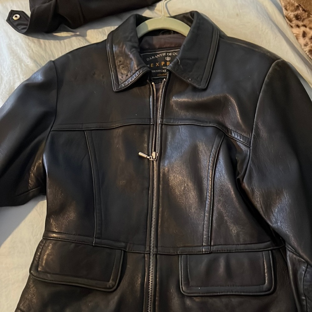 Leather Harley jacket